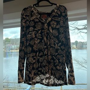 New with tags Johnny Was long sleeve top